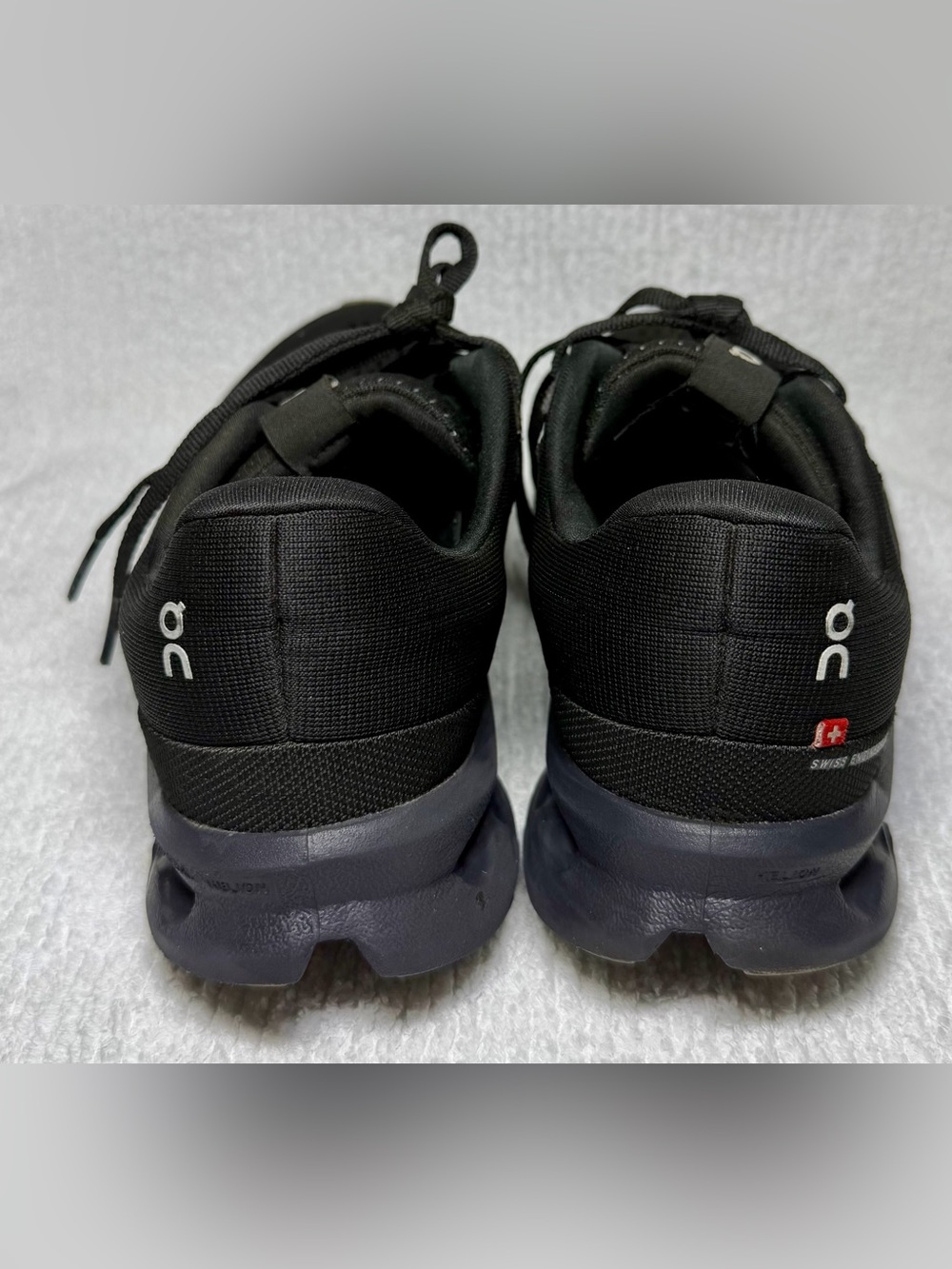 On Cloudsurfer Women’s 8 All Black Running Shoes CloudTec 3WD10440485 - Picture 4 of 7
